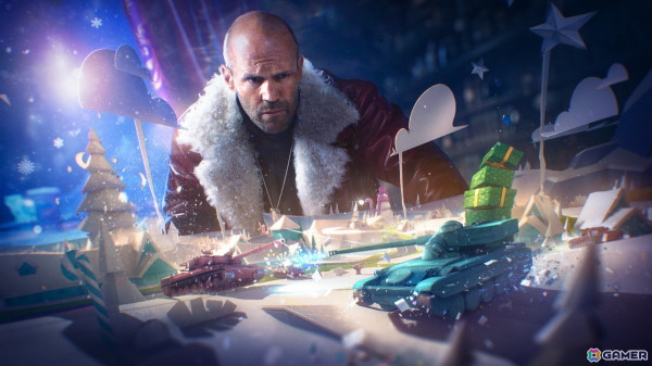 「World of Tanks」イベント「ホリデー作戦2025」が開始！ジェイソン・ステイサムさんが車長として登場の画像12