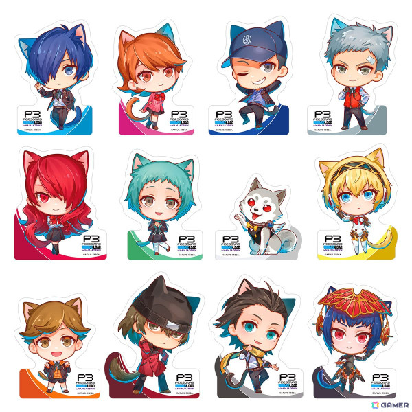 「ペルソナ3 リロード」のキャラクターが“ねこ耳としっぽ”姿で登場！「ペルソナ3 リロード in NAMJATOWN」が12月20日より開催の画像5