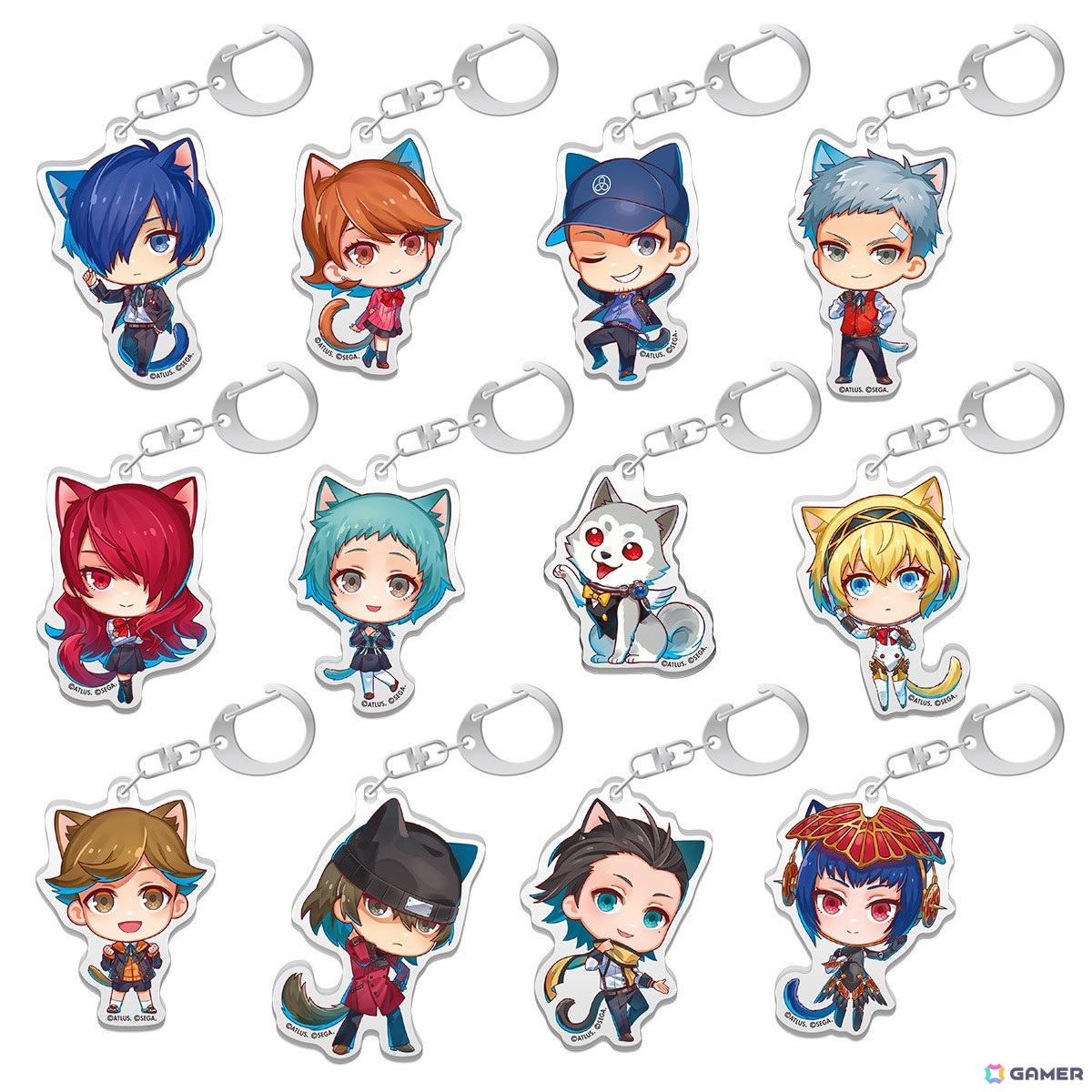 「ペルソナ3 リロード」のキャラクターが“ねこ耳としっぽ”姿で登場!「ペルソナ3 リロード in NAMJATOWN」が12月20日より開催の画像
