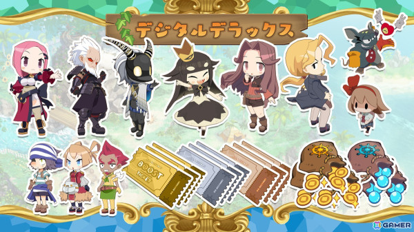 「ファントム・ブレイブ 幽霊船団と消えた英雄」製品版へのデータ引継ぎができる無料体験版が配信！PS Storeでの特典付きデジタルデラックス版の予約受付もの画像2
