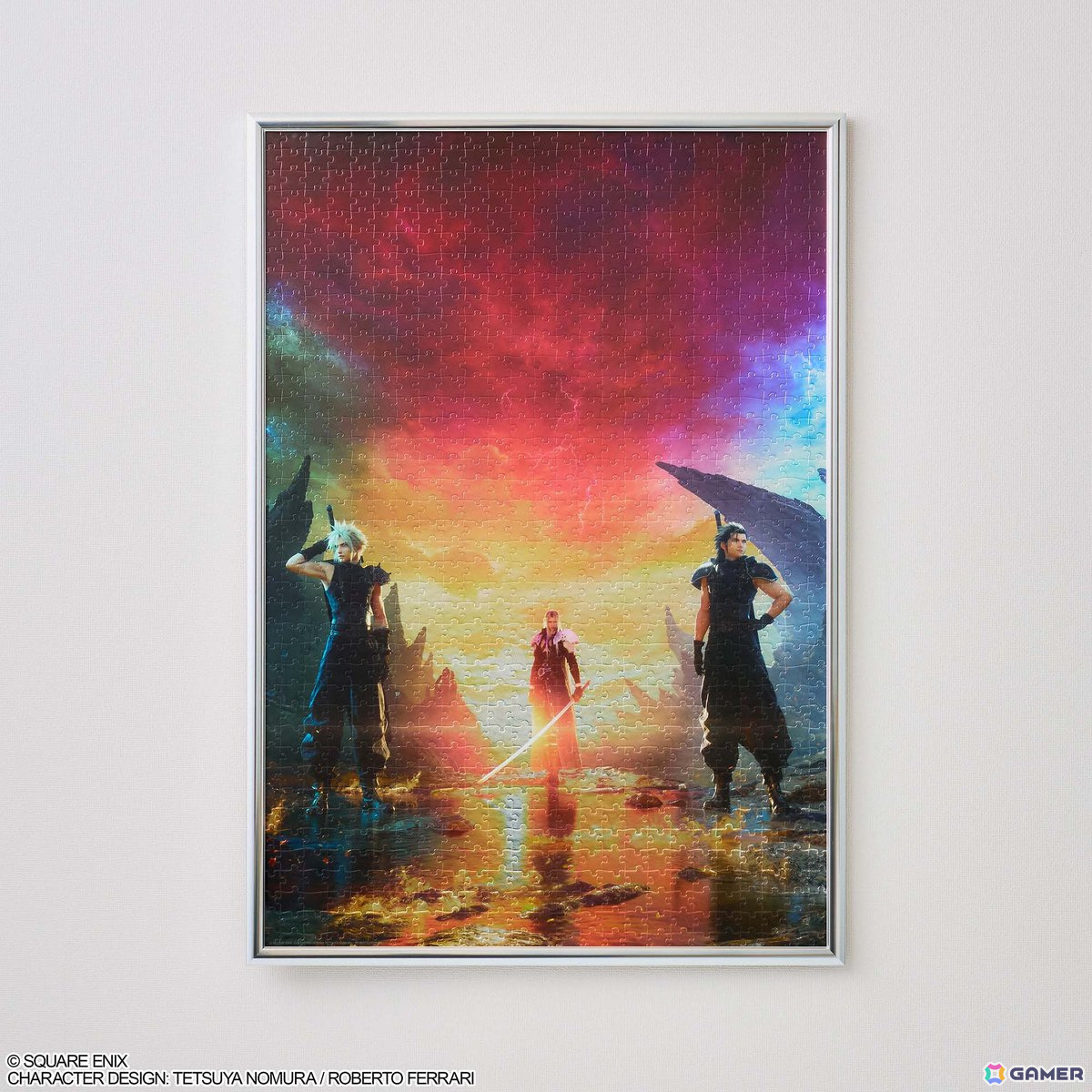 ファイナルファンタジーⅦ ジグソーパズル ファイナルファンタジー VII リバース 」キービジュアルを使用した