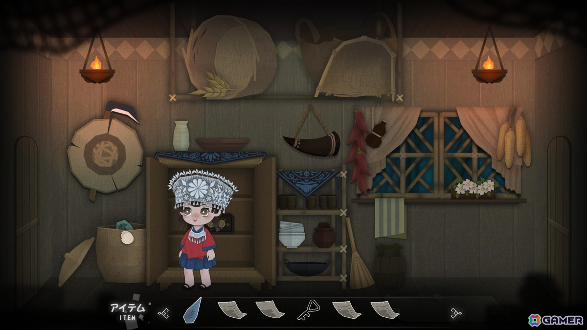 絵本のようなビジュアルと折り紙アートで彩られた音楽パズルゲーム「モン族の唄」がSteamで配信！の画像11