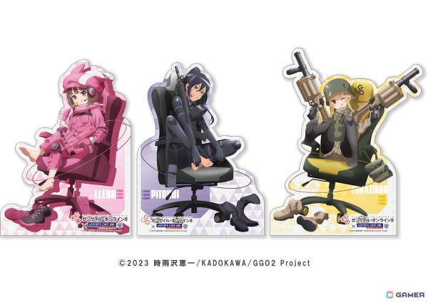 アニメ「ガンゲイル・オンラインII」とeスポーツカフェ「AIM」のコラボカフェが12月20日より開催！の画像12