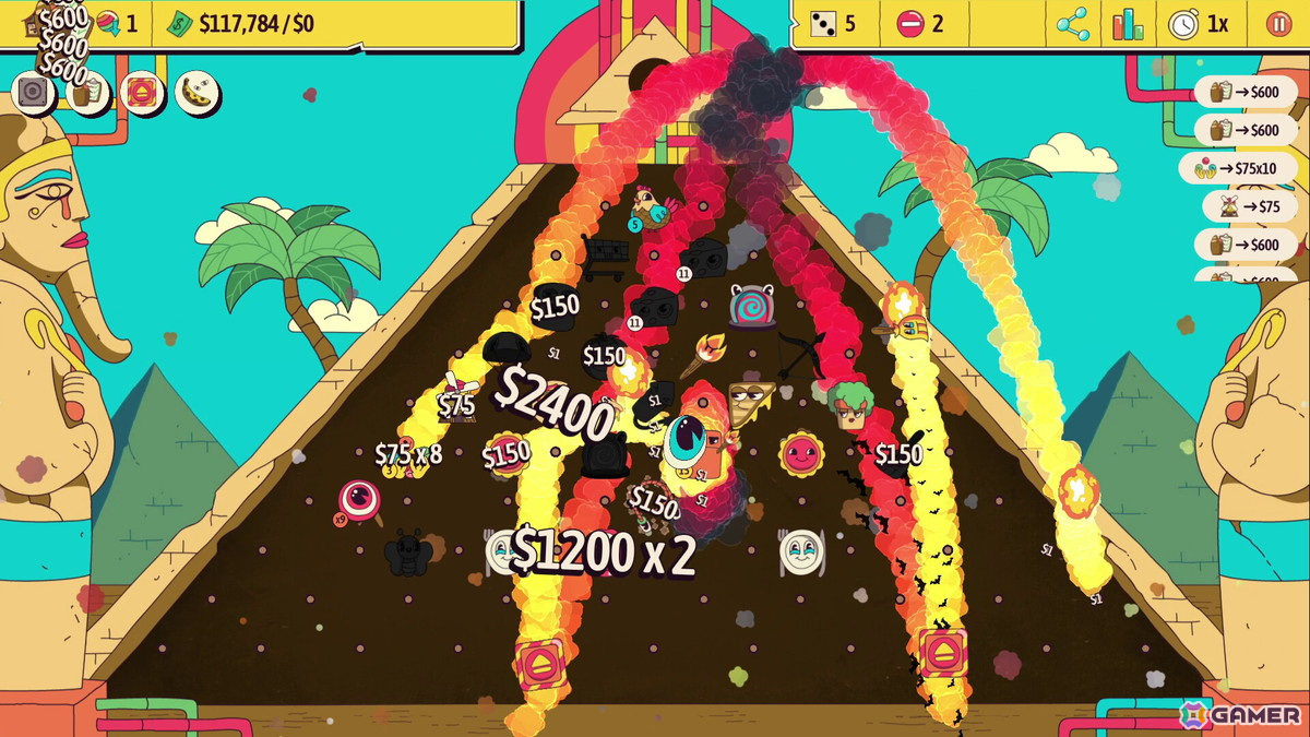 カオスな動きを生み出す物理演算ローグライクゲーム「Ballionaire」がリリース！記念セールとして19％オフで販売中の画像2