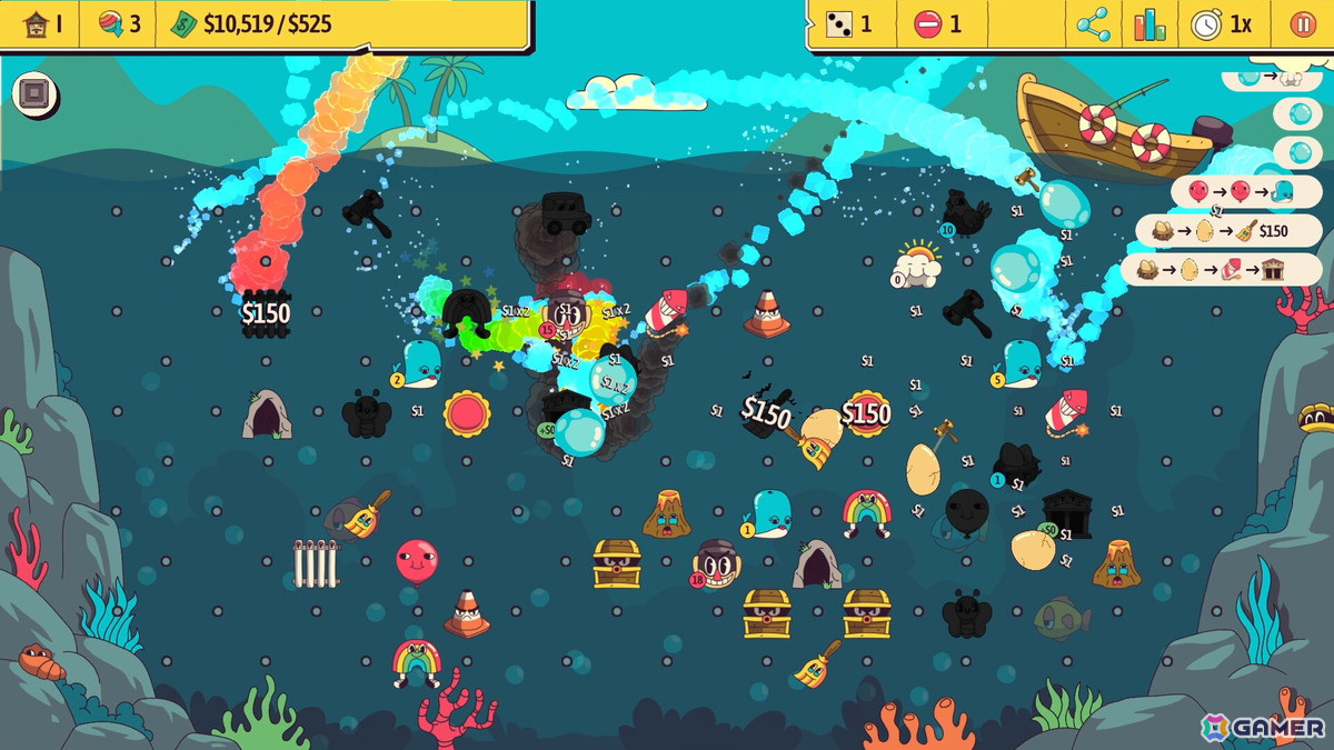 カオスな動きを生み出す物理演算ローグライクゲーム「Ballionaire」がリリース！記念セールとして19％オフで販売中の画像4