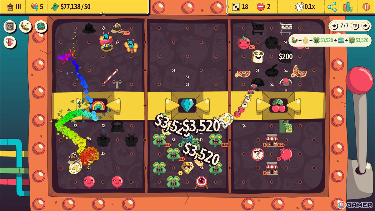 カオスな動きを生み出す物理演算ローグライクゲーム「Ballionaire」がリリース！記念セールとして19％オフで販売中の画像6