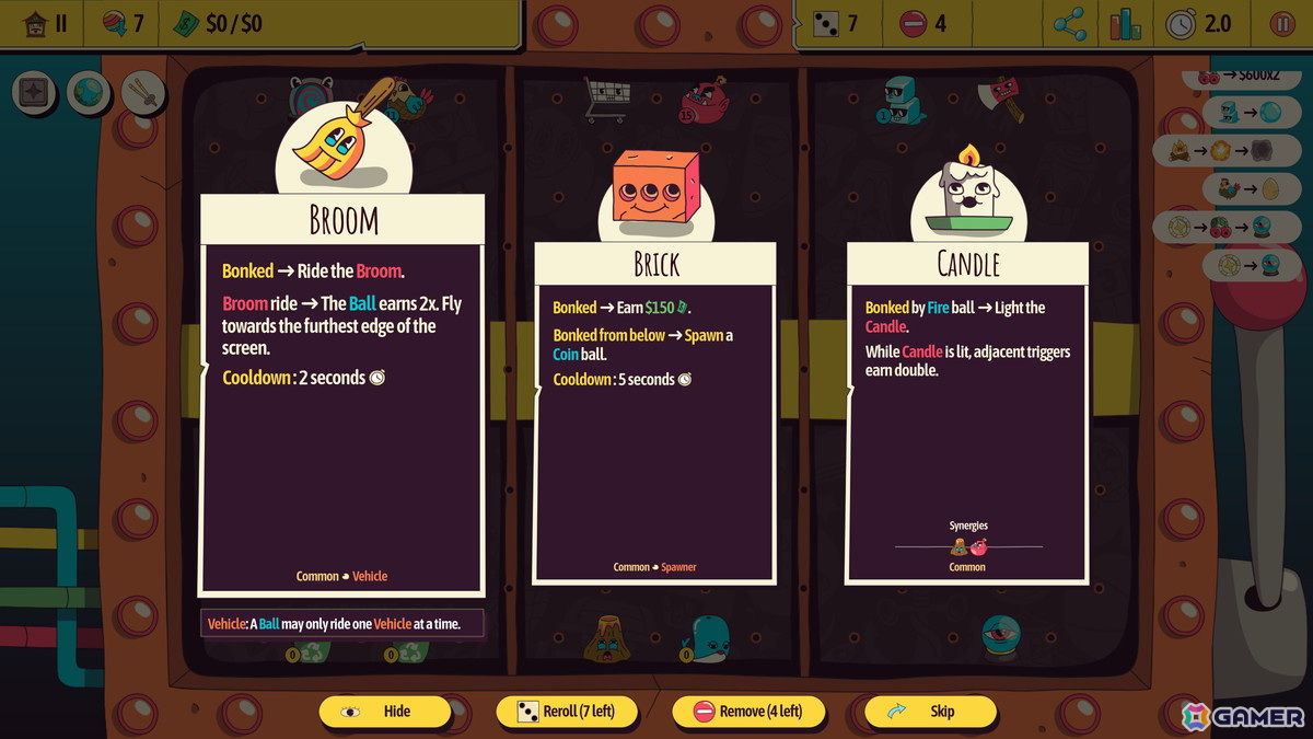 カオスな動きを生み出す物理演算ローグライクゲーム「Ballionaire」がリリース！記念セールとして19％オフで販売中の画像7