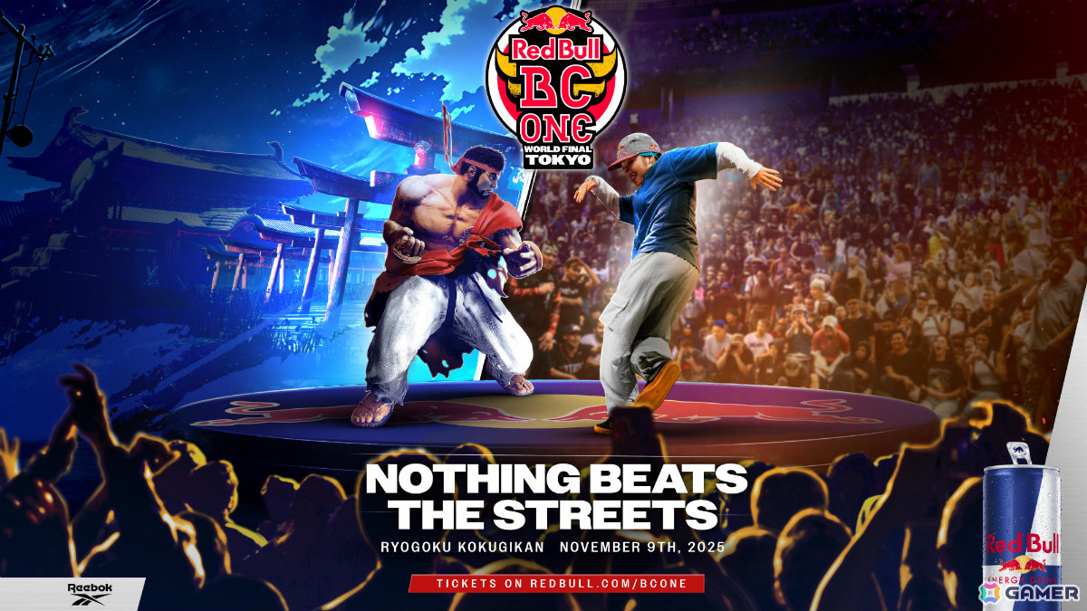 1on1ブレイキンバトル「Red Bull BC One World Final」が2025年11月9日に両国国技館で開催!「スト6」とのコラボムービー&ビジュアルも公開の画像