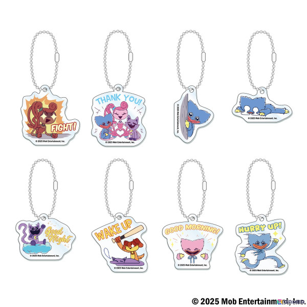 「Poppy Playtime」公式スタンプのデザインを使用したトレーディングステッカーとアクリルキーホルダーが2025年4月下旬に発売！の画像4
