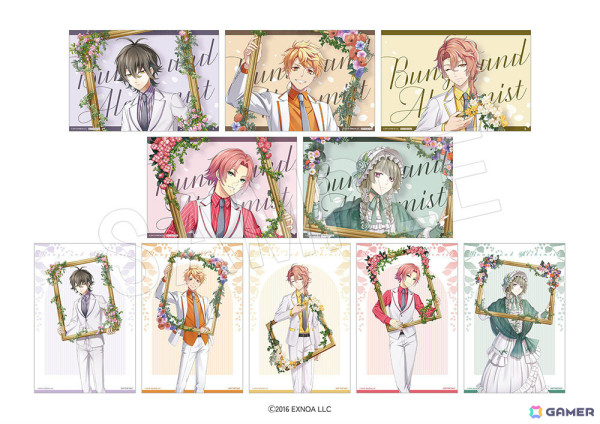 「文豪とアルケミスト」“Flower Frame”をテーマにした描き起こしグッズなどがコミケ105で販売！の画像2