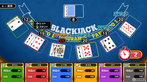 14種類のカジノゲームを収録したスゴロクゲーム「すごろくカジノパーティ」がSwitch向けに配信！の画像3