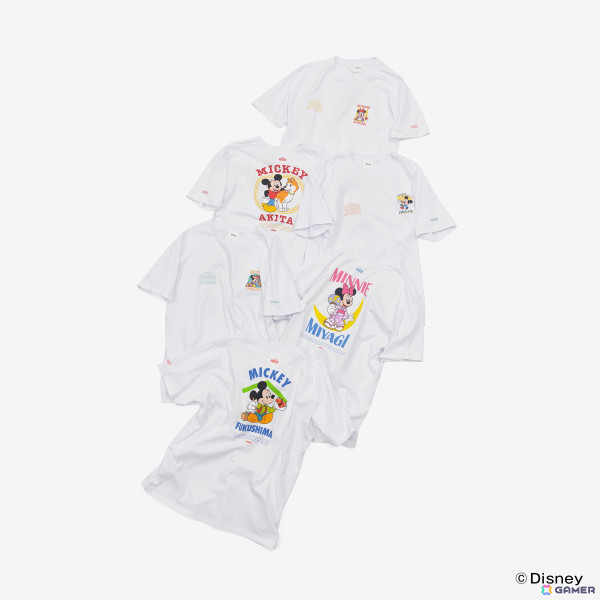 47都道府県のご当地ディズニーTシャツが12月20日よりZOZOTOWN限定で抽選販売――合計2,020点限定で都道府県別人口の割合に基づいた数量で製作の画像2