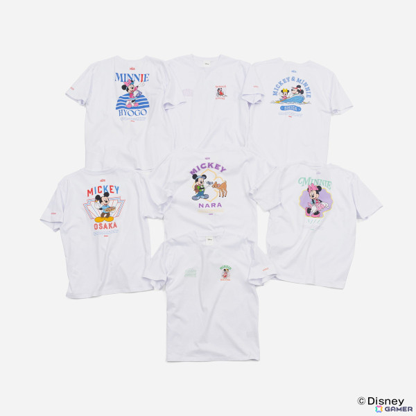 47都道府県のご当地ディズニーTシャツが12月20日よりZOZOTOWN限定で