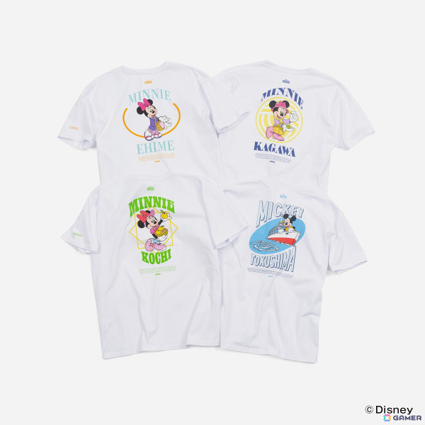 47都道府県のご当地ディズニーTシャツが12月20日よりZOZOTOWN限定で
