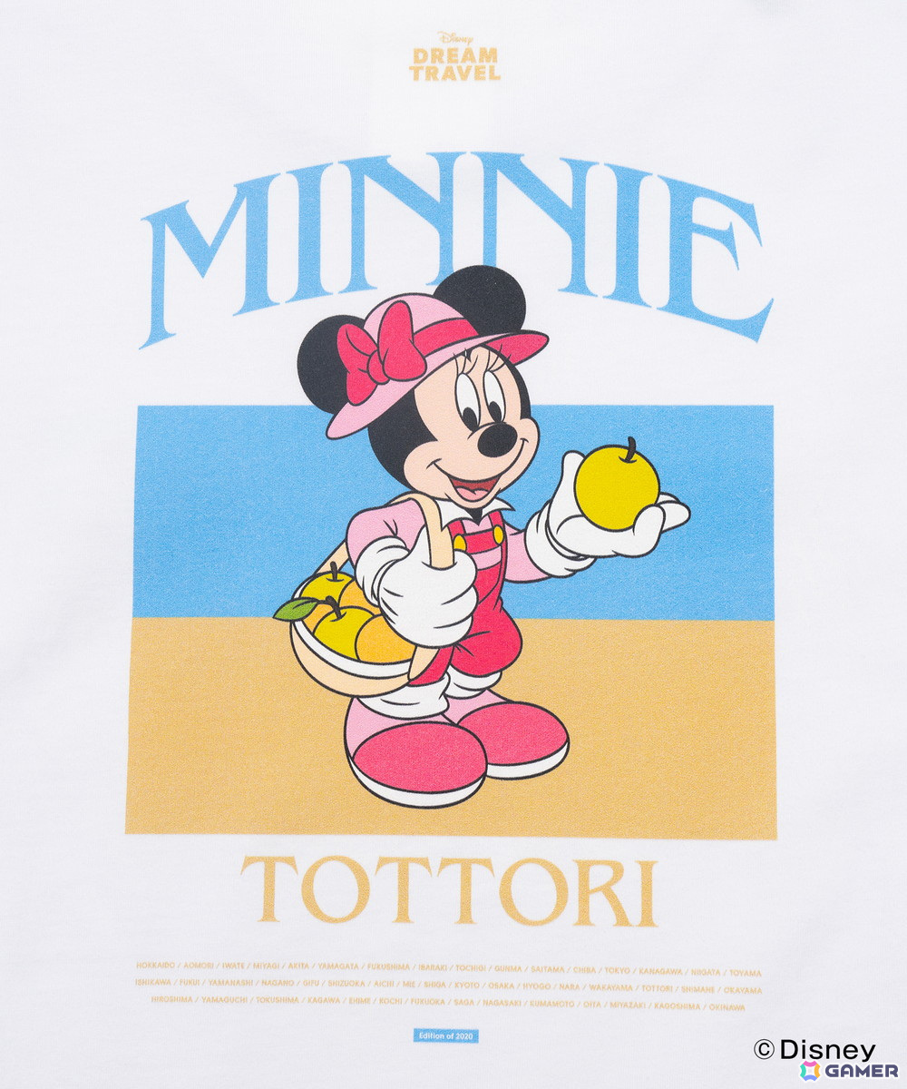 47都道府県のご当地ディズニーTシャツが12月20日よりZOZOTOWN限定で抽選販売――合計2,020点限定で都道府県別人口の割合に基づいた数量で製作の画像102