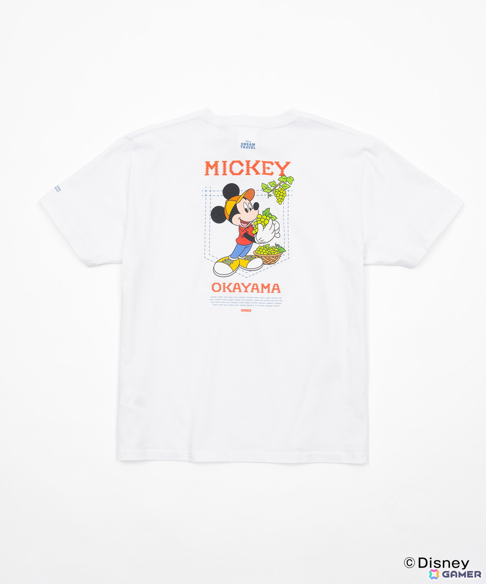 47都道府県のご当地ディズニーTシャツが12月20日よりZOZOTOWN限定で抽選販売――合計2,020点限定で都道府県別人口の割合に基づいた数量で製作の画像106