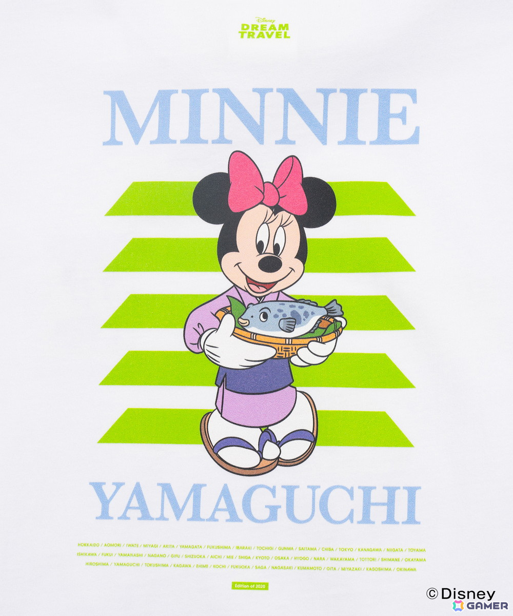 47都道府県のご当地ディズニーTシャツが12月20日よりZOZOTOWN限定で抽選販売――合計2,020点限定で都道府県別人口の割合に基づいた数量で製作の画像114