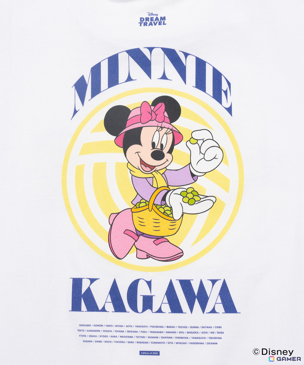 47都道府県のご当地ディズニーTシャツが12月20日よりZOZOTOWN限定で抽選販売――合計2,020点限定で都道府県別人口の割合に基づいた数量で製作の画像120