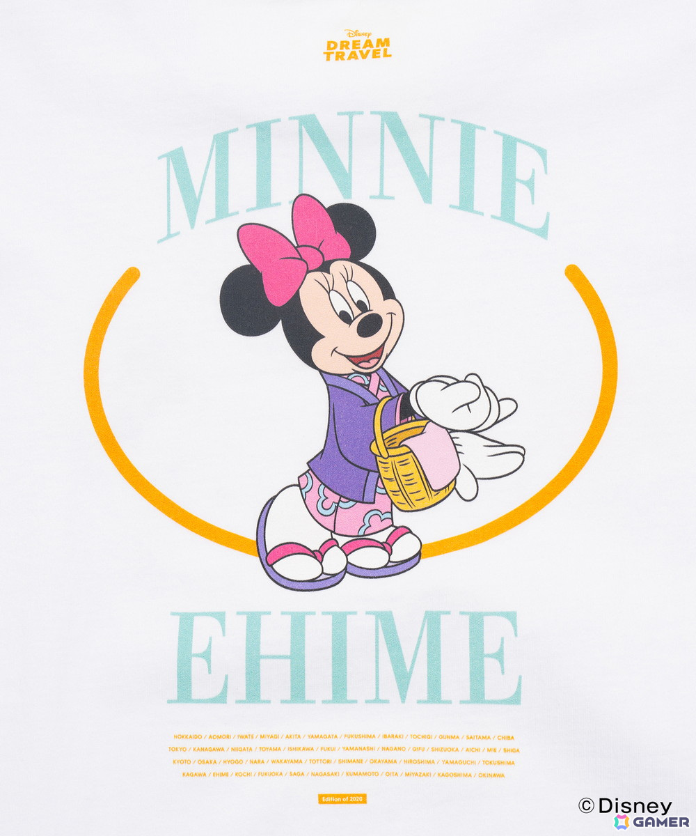 47都道府県のご当地ディズニーTシャツが12月20日よりZOZOTOWN限定で抽選販売――合計2,020点限定で都道府県別人口の割合に基づいた数量で製作の画像123