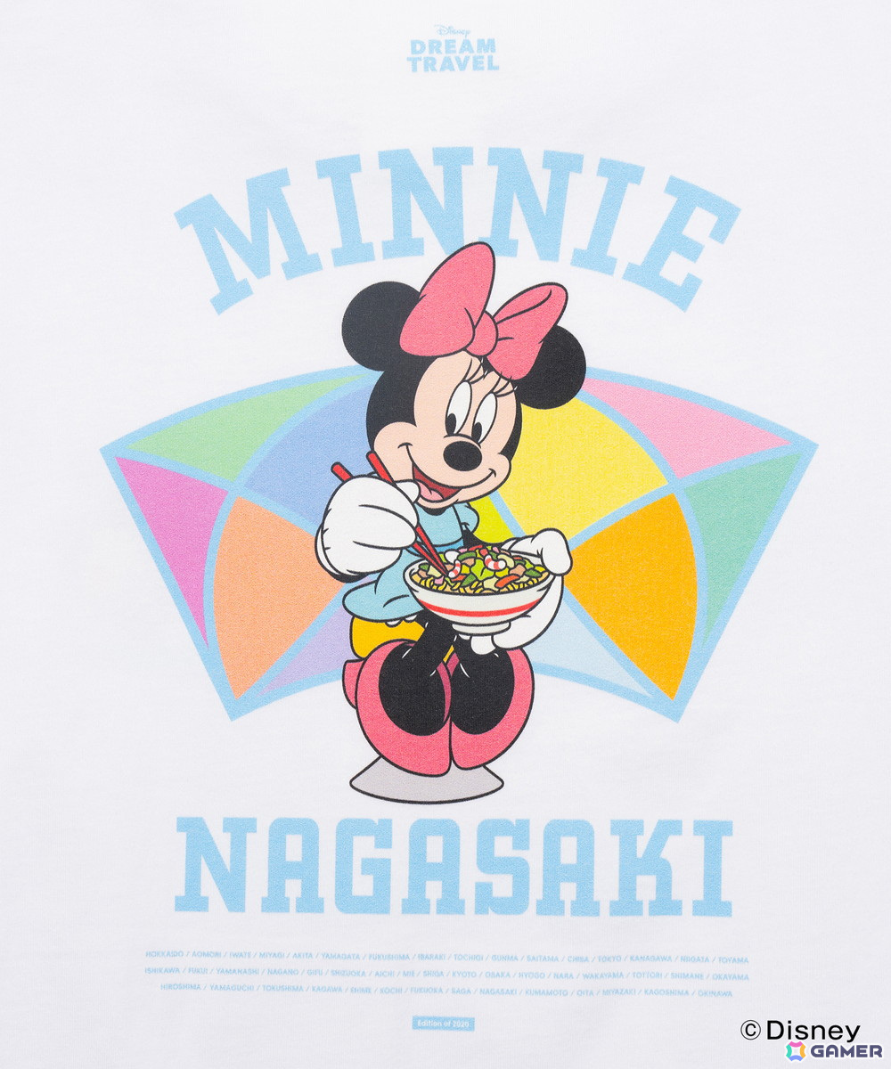 47都道府県のご当地ディズニーTシャツが12月20日よりZOZOTOWN限定で抽選販売――合計2,020点限定で都道府県別人口の割合に基づいた数量で製作の画像135