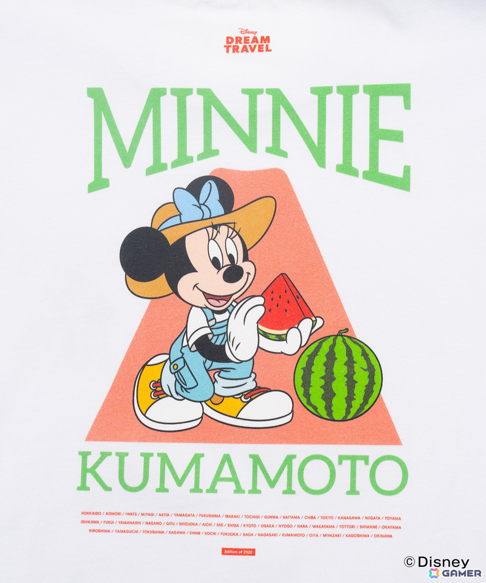 47都道府県のご当地ディズニーTシャツが12月20日よりZOZOTOWN限定で抽選販売――合計2,020点限定で都道府県別人口の割合に基づいた数量で製作の画像138