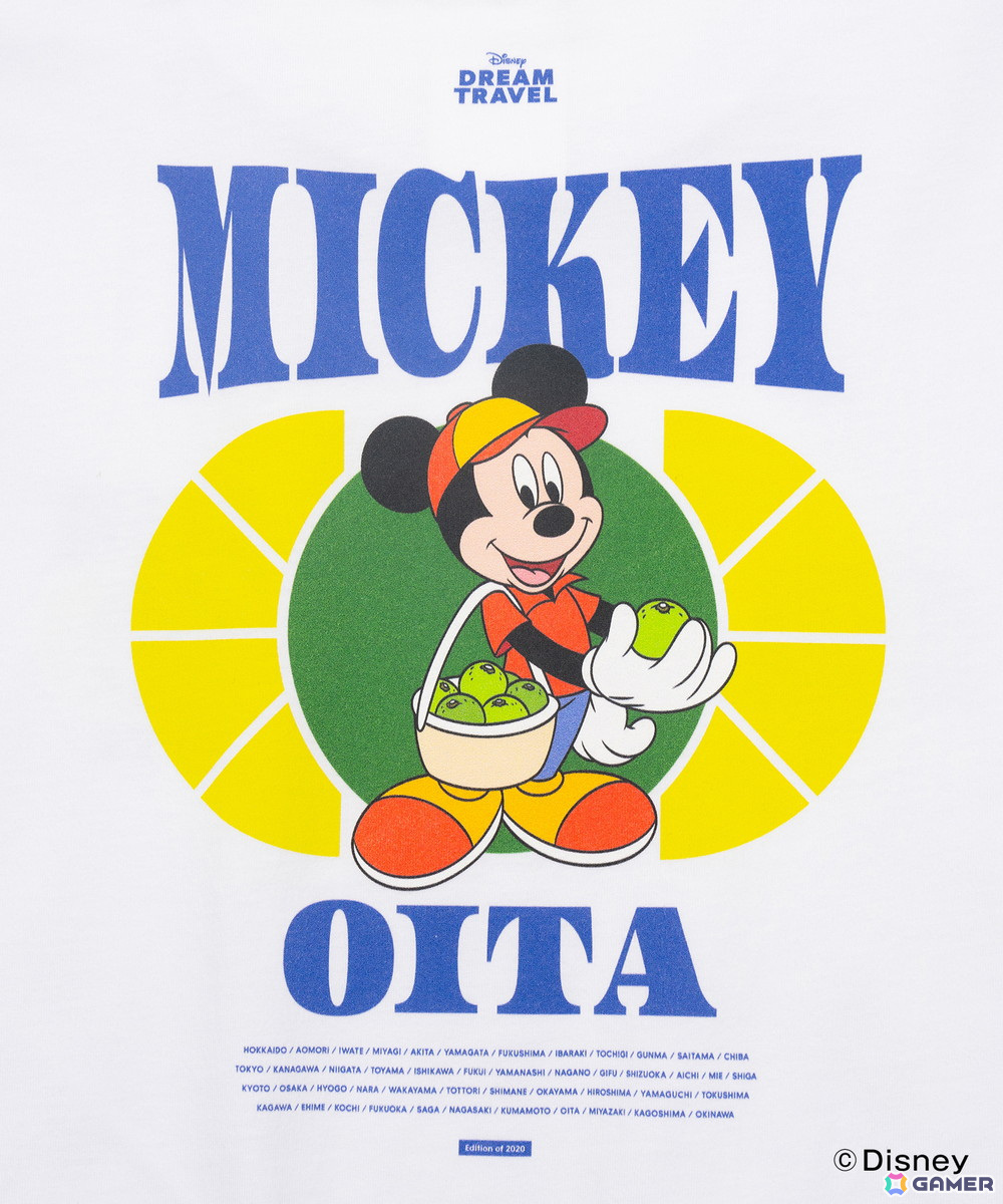 47都道府県のご当地ディズニーTシャツが12月20日よりZOZOTOWN限定で抽選販売――合計2,020点限定で都道府県別人口の割合に基づいた数量で製作の画像141