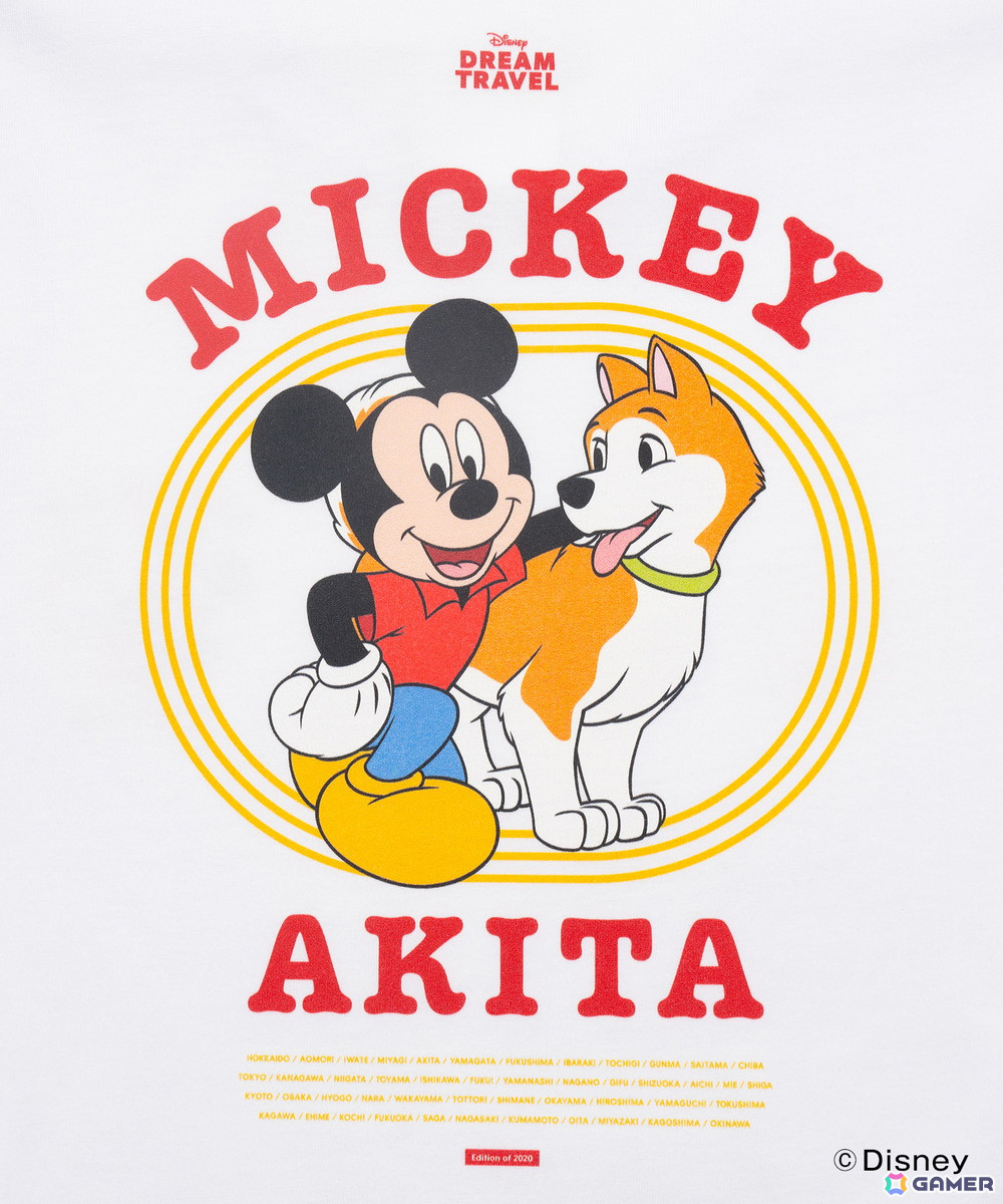 47都道府県のご当地ディズニーTシャツが12月20日よりZOZOTOWN限定で抽選販売――合計2,020点限定で都道府県別人口の割合に基づいた数量で製作の画像24