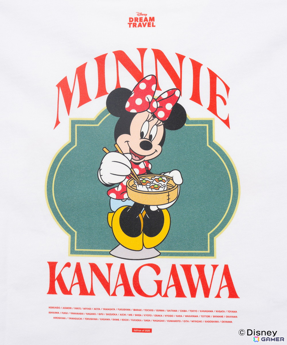 47都道府県のご当地ディズニーTシャツが12月20日よりZOZOTOWN限定で抽選販売――合計2,020点限定で都道府県別人口の割合に基づいた数量で製作の画像51