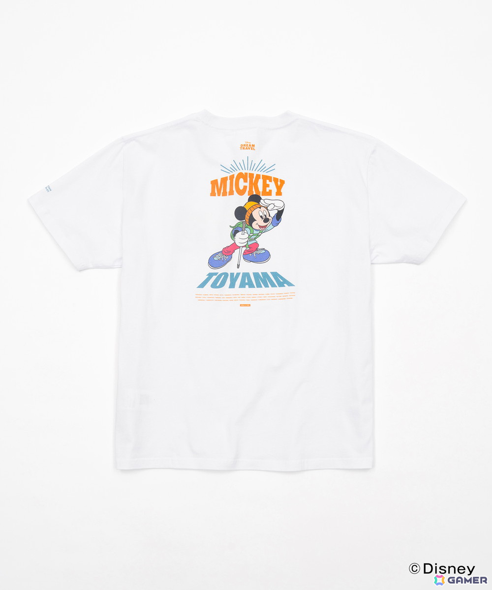 47都道府県のご当地ディズニーTシャツが12月20日よりZOZOTOWN限定で抽選販売――合計2,020点限定で都道府県別人口の割合に基づいた数量で製作の画像57