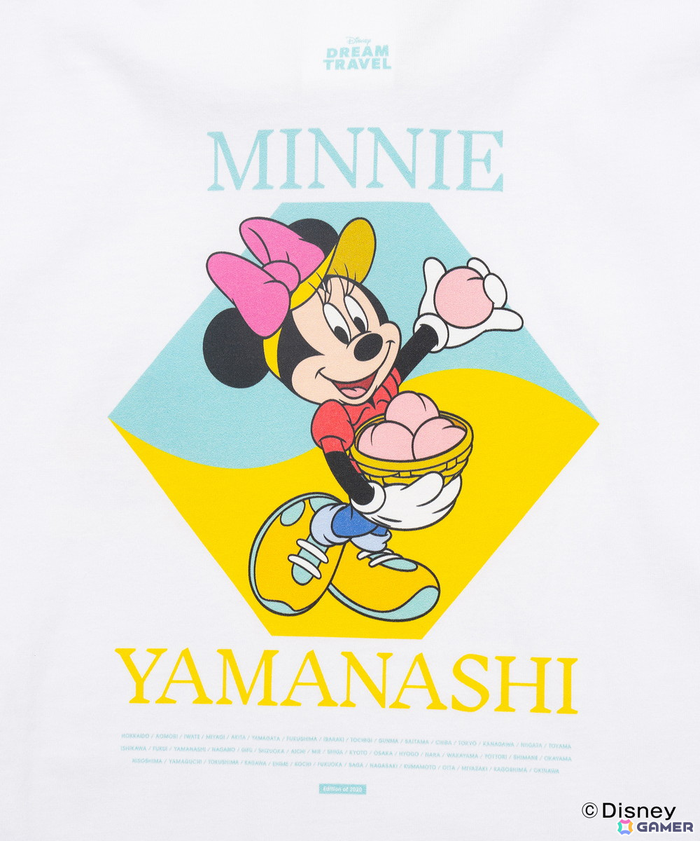 47都道府県のご当地ディズニーTシャツが12月20日よりZOZOTOWN限定で抽選販売――合計2,020点限定で都道府県別人口の割合に基づいた数量で製作の画像66