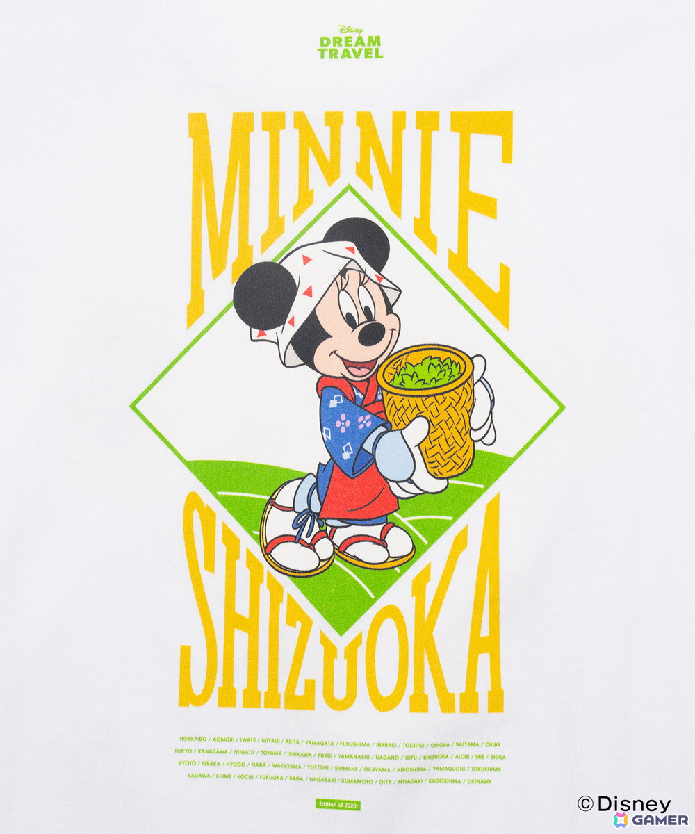 47都道府県のご当地ディズニーTシャツが12月20日よりZOZOTOWN限定で抽選販売――合計2,020点限定で都道府県別人口の割合に基づいた数量で製作の画像75