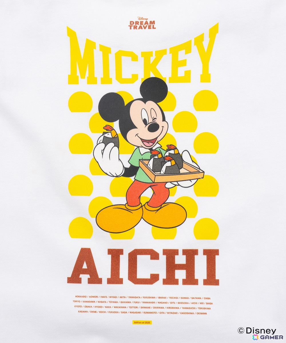 47都道府県のご当地ディズニーTシャツが12月20日よりZOZOTOWN限定で抽選販売――合計2,020点限定で都道府県別人口の割合に基づいた数量で製作の画像78