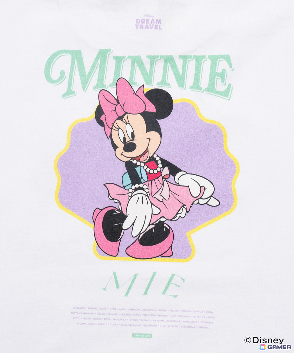 47都道府県のご当地ディズニーTシャツが12月20日よりZOZOTOWN限定で抽選販売――合計2,020点限定で都道府県別人口の割合に基づいた数量で製作の画像81