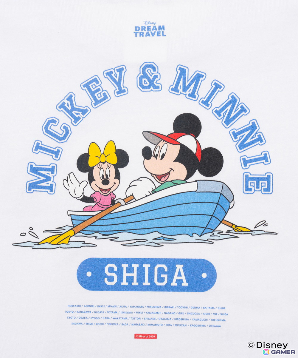 47都道府県のご当地ディズニーTシャツが12月20日よりZOZOTOWN限定で抽選販売――合計2,020点限定で都道府県別人口の割合に基づいた数量で製作の画像84