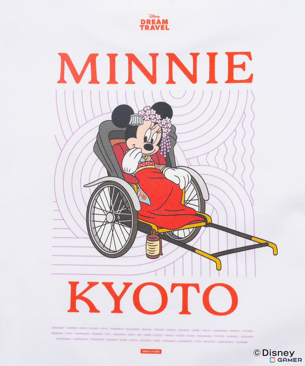 47都道府県のご当地ディズニーTシャツが12月20日よりZOZOTOWN限定で抽選販売――合計2,020点限定で都道府県別人口の割合に基づいた数量で製作の画像87