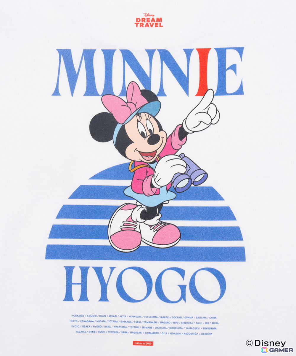 47都道府県のご当地ディズニーTシャツが12月20日よりZOZOTOWN限定で抽選販売――合計2,020点限定で都道府県別人口の割合に基づいた数量で製作の画像93
