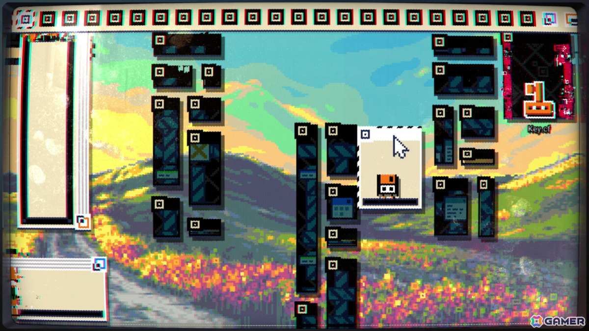 アクションパズル「MainFrames」のSwitch版が2025年3月に配信！小さくてキュートなフロッピーディスクとデジタル世界の旅への画像5