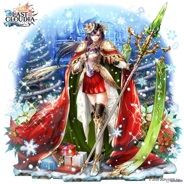 「ラスクラ」にクリスマス衣装のユニット「聖想のミア（CV：甲斐田裕子）」が登場！ガチャチケットが入手できるイベント「聖夜に鴉が望む夢」も開催の画像2