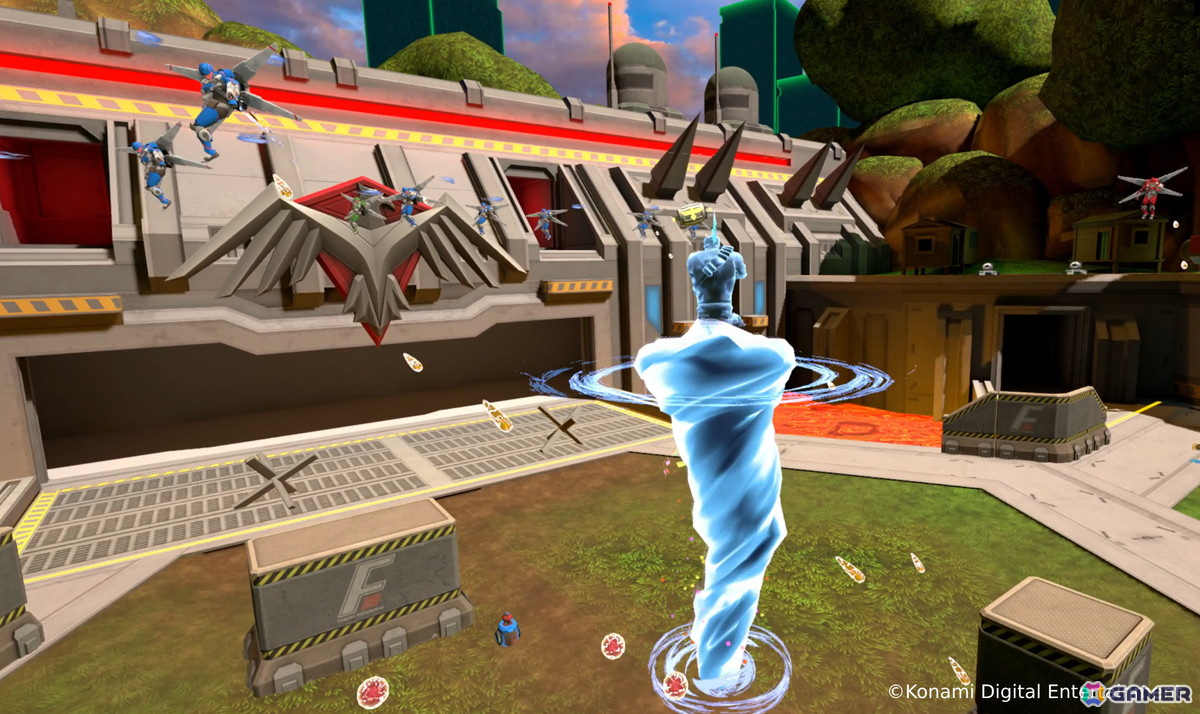 「X8」で「魂斗羅 オペレーション ガルガ」とのコラボが開始！弾丸の雨をくぐり抜けレッドファルコンを殲滅せよの画像9