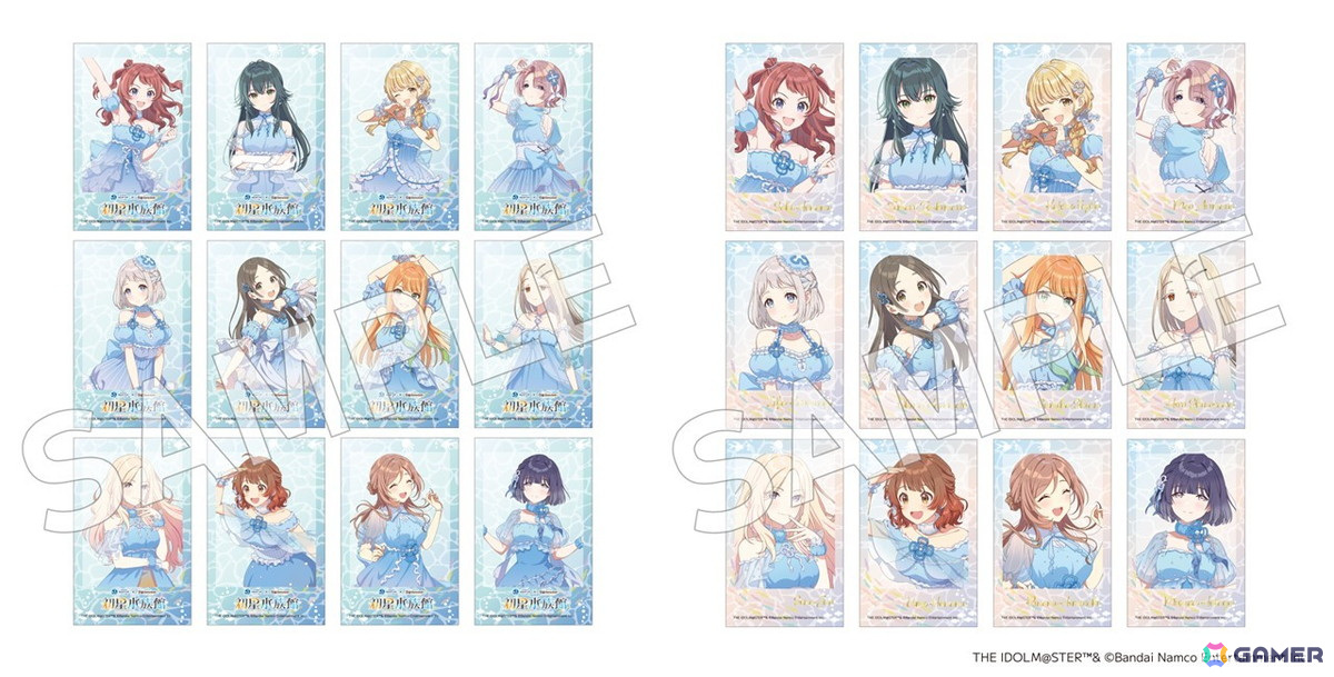 サンシャイン水族館×学園アイドルマスター　スタンプラリー　全12種 サンシャイン水族館×学園アイドルマスター スタンプラリー 全12種