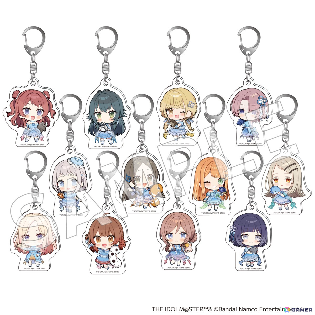 サンシャイン水族館×学園アイドルマスター　スタンプラリー　全12種 サンシャイン水族館×学園アイドルマスター 『初星水族館』」2025