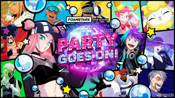 「FOAMSTARS」新シーズン”PARTY GOES ON！”が開催！新機能の追加や「2B」と「9S」のコラボスキンが登場の画像1