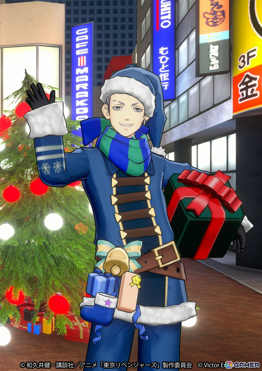 「東京リベンジャーズ Last Mission」にクリスマス衣装の龍宮寺堅と三ツ谷隆が登場！5vs5のオートバトルPvPイベント「連合決戦」も開催の画像3