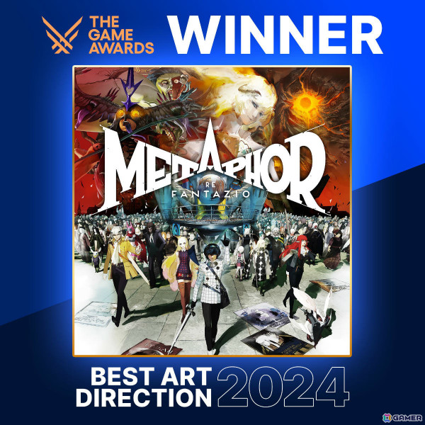 「メタファー：リファンタジオ」がThe Game Awards 2024で「BEST RPG」「BEST ART DIRECTION」「BEST NARRATIVE」を受賞！の画像2