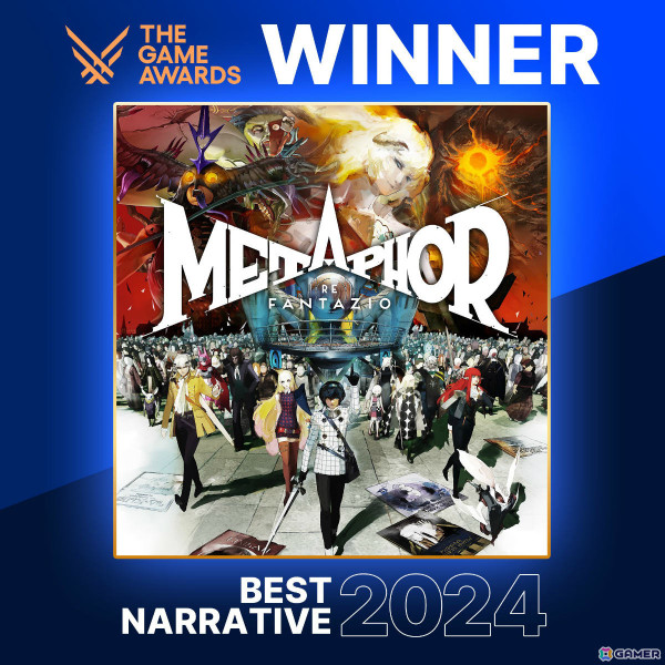 「メタファー：リファンタジオ」がThe Game Awards 2024で「BEST RPG」「BEST ART DIRECTION」「BEST NARRATIVE」を受賞！の画像3
