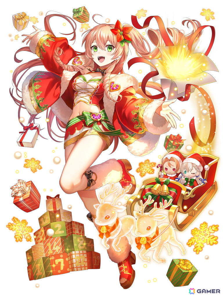 黒猫のウィズ」精霊たちのクリスマスの過ごし方をイメージした