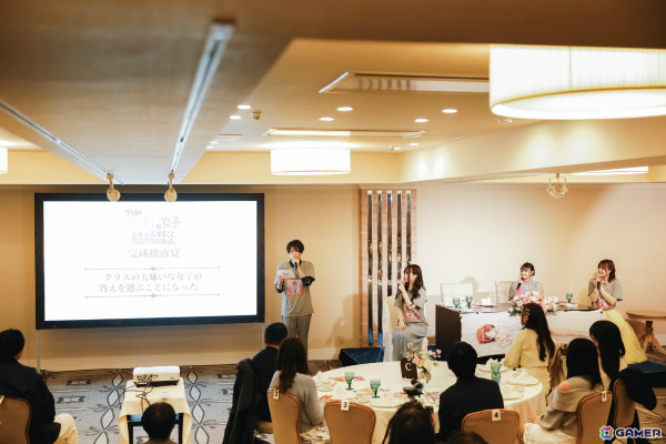 TVアニメ「クラスの大嫌いな女子と結婚することになった。」ホテル椿山荘東京で行われた“完成披露宴”のイベントレポートが到着！の画像3