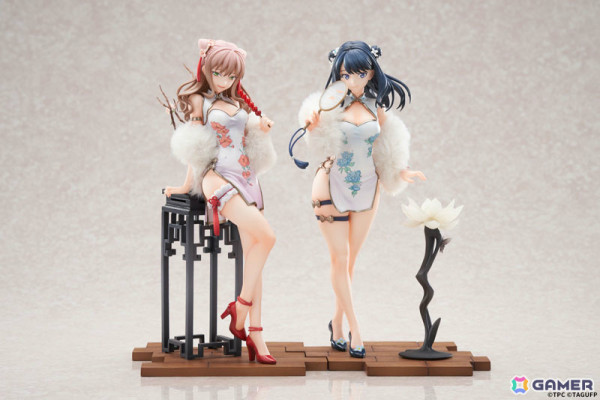 「グリッドマン ユニバース」六花と夢芽がエレガントなチャイナドレス姿でフィギュア化！特典としてアクスタも付属の画像15