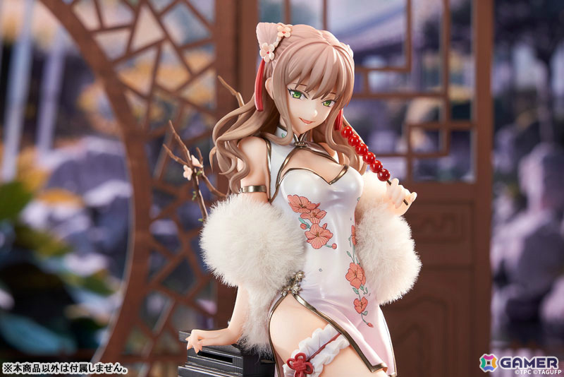 「グリッドマン ユニバース」六花と夢芽がエレガントなチャイナドレス姿でフィギュア化!特典としてアクスタも付属の画像