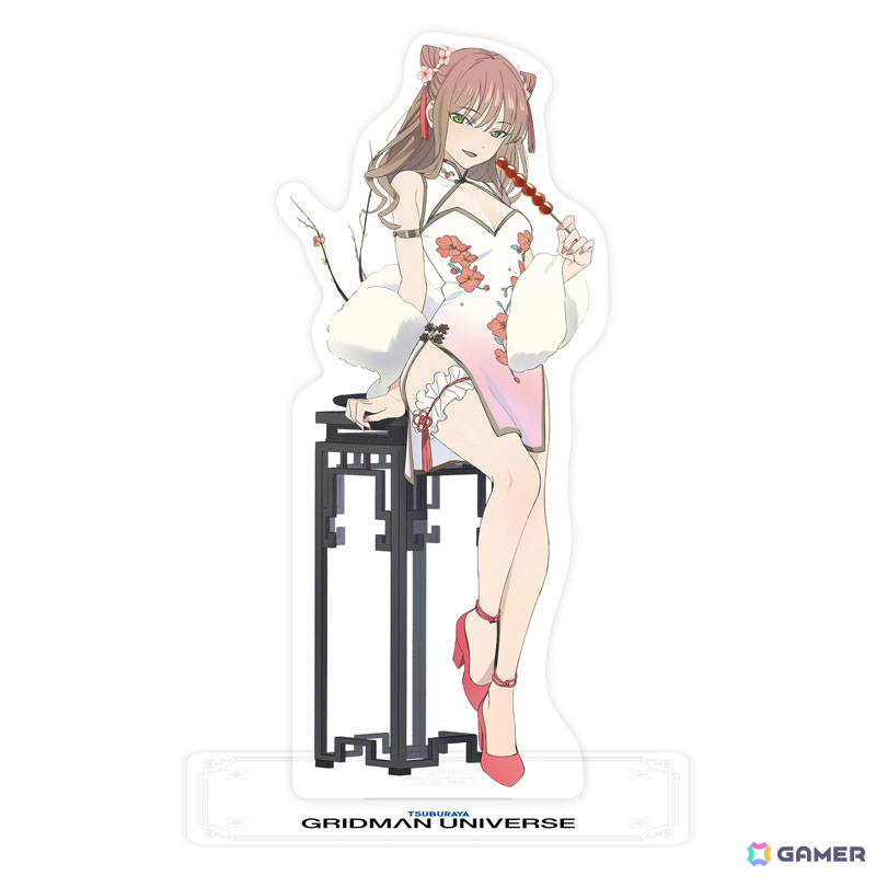 「グリッドマン ユニバース」六花と夢芽がエレガントなチャイナドレス姿でフィギュア化!特典としてアクスタも付属の画像